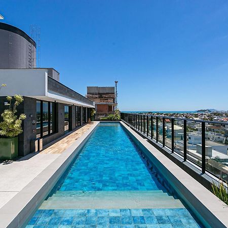 Wi-Fi 300Mb | Rooftop Com Piscina Em Jurere #Ja15 Florianópolis Kültér fotó