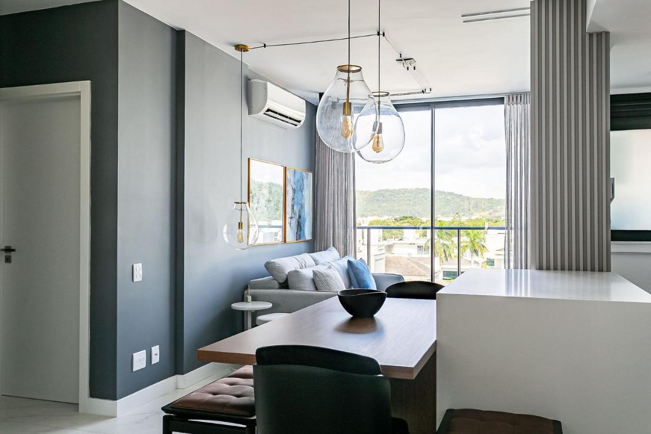 Wi-Fi 300Mb | Rooftop Com Piscina Em Jurere #Ja15 Florianópolis Kültér fotó